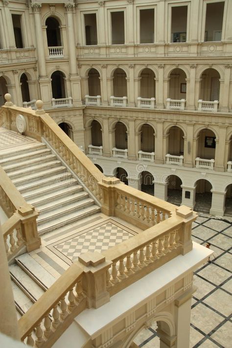 Warsaw University Of Technology, Warsaw University, Warsaw City, Warsaw Poland, 3d Object, Beautiful Architecture, Warsaw, Poland, Photo Image