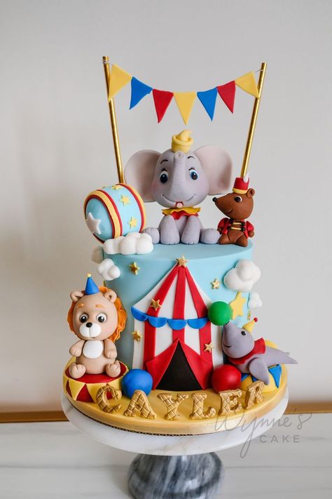 Carnival Themed Cakes, Circus Theme Cakes, Carnival Birthday Party Theme, Circus Cake, Fondant Cake Designs, Birthday Cakes For Men, Carnival Themes, Cakes For Men, Theme Cake