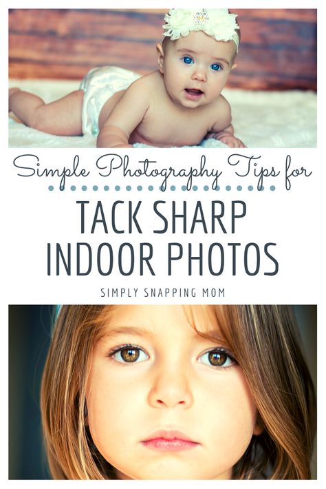 Indoor photography can be challenging. It is hard to get tack sharp and clear photos in low light. These simple and fast tips for taking sharp and bright indoor pictures without a flash. #photographytips #indoorphotography #sharpindoorpictures Indoor Low Light Photography, Indoor Photography Tips, Photography Camera Settings, Indoor Pictures, Photography Settings, Low Light Photography, Sharp Photo, Photography Cheat Sheets, Indoor Photography