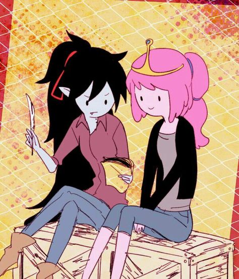 Marceline Princess Bubblegum Bubbline Adventure Time Marcy And Bubblegum, Marcy And Pb, Pb Marceline, Pb And Marceline, Adventure Time Bubbline, Marceline Princess Bubblegum, Bonnibel Bubblegum, Bubblegum Marceline, Adventure Time Princesses