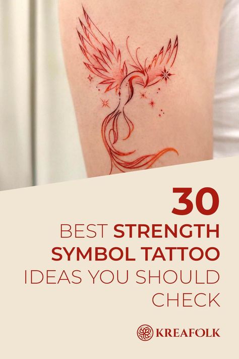 Tattoo To Represent Strength, Strength And Protection Tattoo, Tattoo Designs For Strength, Tattoos That Symbolize Strength For Women, Quiet Strength Tattoo, Humility Tattoo Symbols, Things That Represent Strength, Inner Strength Tattoo Symbols, Positive Energy Symbol Tattoo