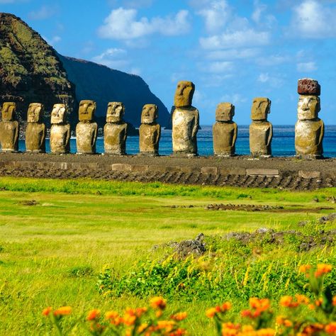 Easter Island Will Finally Reopen For Tourists After 2 Years Of Closure Easter Island Travel, Moai Statues, Benz Wallpaper, Polynesian Islands, South America Destinations, Future Vision, South American Countries, Easter Pictures, Easter Island