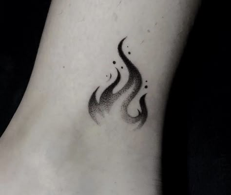 Power Tattoo, Tattoo Dotwork, Flame Tattoos, Coffee Tattoos, Fire Tattoo, Bff Tattoos, Fire Flame, Tattoo Portfolio, Time Tattoos