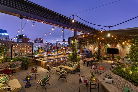 #MoxyHotels #NYC #TravelTips #NYCTravel #NewYorkTravel #ExploreNYC #HotelInterior #InteriorDesign #NYCTravel #EastVillage #MoxyEastVillage #NYCBars #ReadyRooftop #RooftopBar #NYCNightLife Rooftop Bars Nyc, Nyc Rooftop, Nyc Bars, Retractable Roof, Best Rooftop Bars, Nyc Hotels, Rooftop Bars, Washington Square Park, Studio Apartments