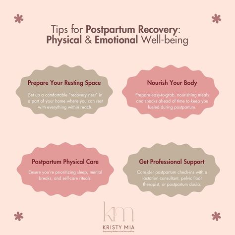 🤱 Postpartum recovery is just as important as preparing for birth. Here are some tips to help you get ready for the journey ahead. What’s your number one postpartum tip? Share with us in the comments! #ThursdayTips #PostpartumRecovery #KristyMiaCoaching #EmpoweredMotherhood #motherhood #postpartum #tips #postpartumsupportinternational #birthpreparation Preparing For Birth, Postpartum Tips, Birth Recovery, Birth Preparation, Postpartum Doula, Postpartum Support, Lactation Consultant, Postpartum Recovery, Pelvic Floor