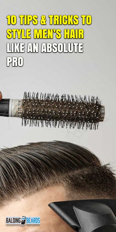 Mens Hair Styling Tips, How To Style Mens Hair, Styling Mens Hair, Pomade Hairstyle Men, Hairstyling Tips, Hair Color Brown Chestnut, Hair Styling Tips, Fine Hair Tips, Wax Man