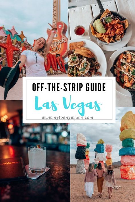 Off-the-Strip Guide to Las Vegas #lasvegas #nevada #usa New York Tourist, Vegas Travel, Las Vegas Restaurants, Southwest Usa, Nevada Travel, Happy Hour Drinks, Visit Usa, Nevada Usa, Downtown Las Vegas