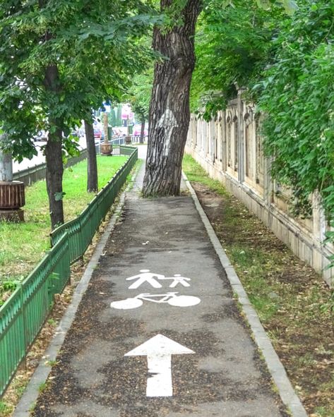 'Do I risk it?' Your photos of the world's best and worst cycling infrastructure | Cities | The Guardian Desire Paths, Bicycle Lane, Infrastructure Design, Cycle Design, Long Distance Cycling, Birmingham City Centre, Sydney City, Bike Route, Bike Lane