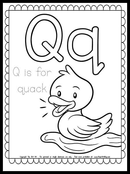 The Letter Q Preschool Crafts, Letter Q Tracing Worksheet, Preschool Letter Q Crafts, Letter Q For Preschoolers, Letter Q Activities For Toddlers, Letter Q Worksheets For Preschool, Q Preschool Activities, Letter Q Coloring Page, Q Worksheets For Preschool