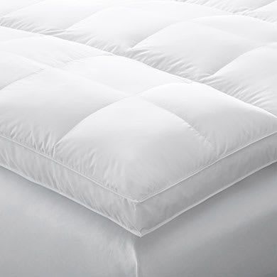 Cotton Voile Lightweight Quilt | The Company Store Feather Bed, Top Of Bed, Bed King, Goose Feather, White Goose, The Company Store, Bedding Essentials, Goose Feathers, Down Comforter