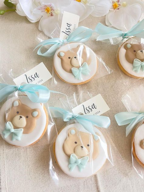 Fondant Baby, Baby Boy Cakes, Baby Gift Hampers, Bear Cookies, Sprinkle Cookies, Cookie Stamp, Baby Birthday Cakes, Baby Cookies, Birthday Planning