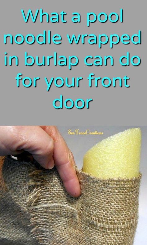 A little bit of effort, and a whole lot of wow! Trending Crafts, Burlap Wreath Diy, Creative Wreaths, Burlap Projects, Dekor Diy, Diy Burlap, Pool Noodle, Diy Outdoor Decor, Christmas Wreaths For Front Door