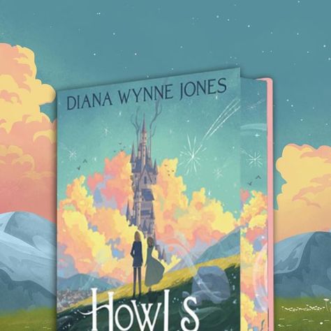 FairyLoot on Instagram: "We are so thrilled to present to you… the ‘Howl’s Moving Castle’ Exclusive Edition, brought to you in collaboration with @harpercollinsch! Whimsical, cosy and magical in every way - Howl’s Moving Castle by Diana Wynne Jones is one of our favourite fantasy classics and we’re so happy to be able to bring you this stunning edition! What is special about this Exclusive Edition? ✨ EXCLUSIVE COVER: A royal hardcover edition with pearl foiling on the dust jacket ✨ FOIL ON THE HARDCOVER: A beautiful foil design on the hardcover ✨ REVERSE DUST JACKET ARTWORK: Reverse dust jacket artwork featuring Howl and Sophie by @josee_smzk, who also illustrated the trade cover ✨ DIGITALLY SPRAYED EDGE: Digitally sprayed edge with a solid sprayed top and bottom edge ✨ ENDPAPER ARTWORK: Dust Jacket Design, Dust Jacket Book Design, Endpaper Design, Diana Wynne Jones, Howl And Sophie, Foil Design, Howls Moving Castle, Painted Books, Website Traffic