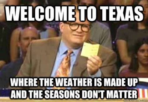 Memes capture the craziness that is Texas weather - Houston Chronicle Ohio Memes, Ohio Weather, Texas Humor, Texas Weather, Its Friday Quotes, School Memes, Can't Stop Laughing, Inside Jokes, Dating Memes