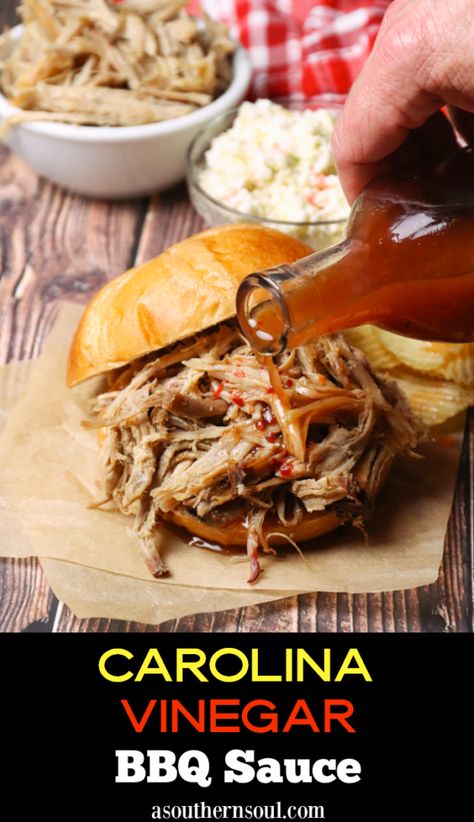 North Carolina Bbq Sauce Vinegar, Carolina Bbq Sauce Vinegar, Carolina Vinegar Bbq Sauce, North Carolina Bbq Sauce, North Carolina Bbq, Vinegar Based Bbq Sauce, Pulled Pork Sauce, Vinegar Bbq Sauce, Carolina Bbq