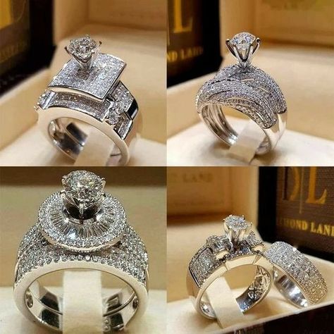 Wedding Ring Luxury, Big Wedding Rings, Huge Rings, Luxury Love, Ring Luxury, Expensive Jewelry Luxury, Engagement Rings For Women, Geode Earrings, Gold Ring Designs