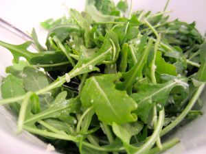 Arugula Salad with Lemon Vinaigrette and Shaved Parmiggiano Simple Arugula Salad, Salad With Lemon Vinaigrette, Green Salads, Salad With Lemon, Lettuce Seeds, Garden Container, Salad Greens, Lemon Vinaigrette, Recipe Simple