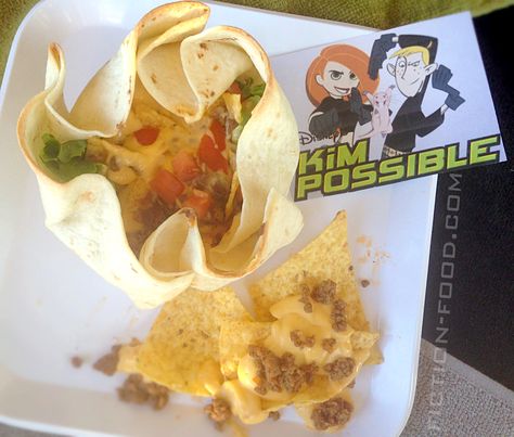 Food Adventures (in fiction!): The Naco, Two Ways, from "Kim Possible" Recipes From Books, Movie Meals, Fiction Food, Disney Inspired Food, Disney Dishes, Disney Dinner, Geek Food, Taco Seasoning Packet, Kim Possible