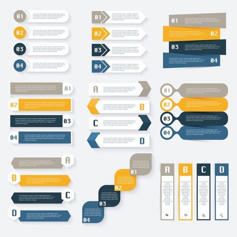 Set of infographics design template for ... | Premium Vector #Freepik #vector #data-graph #3d-chart #statistics #graph Flow Chart Design, 블로그 디자인, Mẫu Power Point, 보고서 디자인, Ppt Template Design, Banner Design Layout, Infographics Design, Powerpoint Slide Designs, Page Layout Design