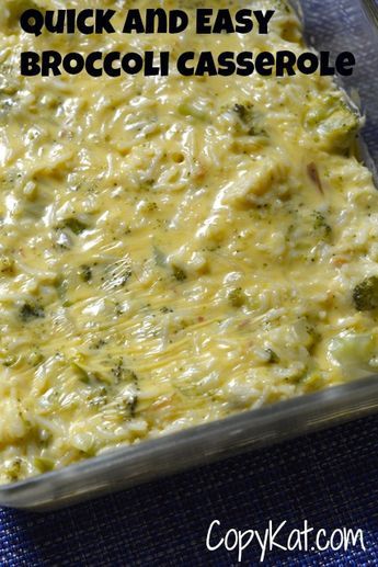 Easy Broccoli Rice Casserole, Broccoli Cheese Rice Casserole, Easy Broccoli Casserole, Broccoli Cheese Rice, Cheese Casserole Recipes, Broccoli Recipes Casserole, Broccoli Cheese Casserole, Easy Broccoli, Broccoli Rice Casserole