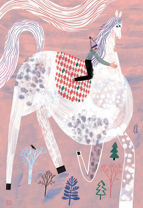 Inkling Illustration Agency — OLGA SHTONDA Naive Illustration, Watercolor Books, Book Illustration Art, Fairytale Illustration, Illustration Agency, Illustration Art Drawing, Aesthetic Painting, Naive Art, Childrens Illustrations