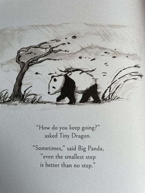 Big Panda And Tiny Dragon, Dreamy Quotes, Big Panda, True Friends Quotes, Tiny Dragon, Unspoken Words, Little Dragon, Quotable Quotes, True Friends