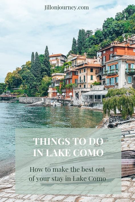 Want to travel to Lake Como, one of Italy's most beautiful regions? In my Lake Como Travel Guide I share a all the things to do in Lake Como with must sees, where to stay and tips where to eat. Click through to read my Lake Como travel guide. Lac Como, Lake Como Travel, Comer See, Recipes Summer, Summer Corn, Lake Food Ideas Summer, Lake Como Italy, Boat Food, Lake Food Ideas