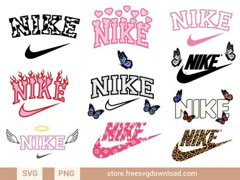 Fashion Brand Archives - Store Free SVG Download Cute Nike Sign, Cute Svg Images, Nike Svg Free, Cute Svg For Shirts, Svg Aesthetic, Mode Logos, Free Svg Images, Nike Logos, Nike Svg