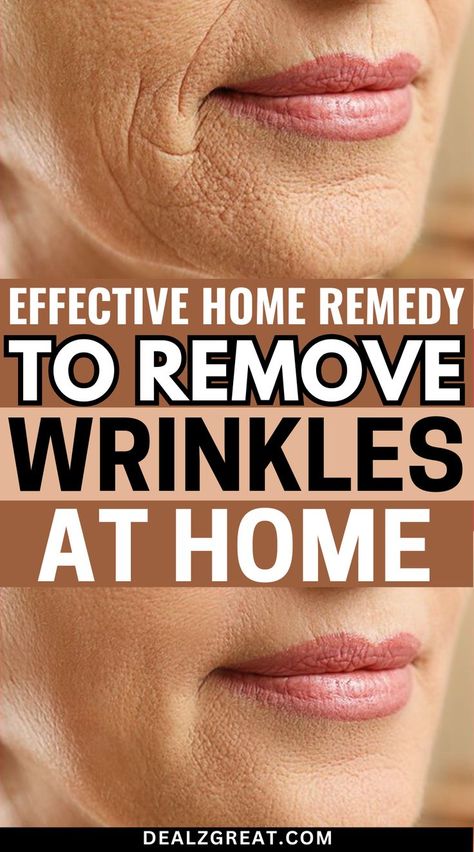 Effective Overnight Home Remedy To Remove Wrinkles Home Remedies For Wrinkles, Regular Skin Care Routine, Homemade Garden, Wrinkle Remedies, Skin Lightener, Eliminate Wrinkles, Best Skin Care Routine, Face Wrinkles, Skin Blemishes