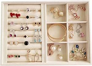 Chic Organization, Jewelry Tray Organizer, Composite Board, Diy Jewelry Display, Drawer Inserts, Jewelry Drawer, Drawer Divider, Precious Stones Rings, Stackable Jewelry