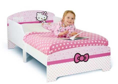 Hello Kitty Bedroom Ideas! Meow! Hello Kitty Bedroom Ideas, Hello Kitty Ideas, Kitty Ideas, Best Baby Cribs, Hello Kitty Bed, Hello Kitty Bedroom, Baby Crib Mattress, Lace Bedding, Rose Bedding