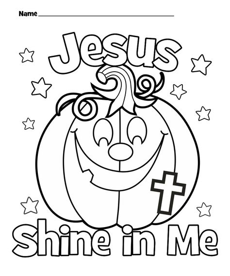 Halloween Coloring Pages Jesus Halloween Sunday School, Christian Halloween Crafts, Christian Coloring Pages, Halloween Coloring Pages Printable, Jesus Coloring Pages, Christian Halloween, Sunday School Coloring Pages, Preschool Bible, Pumpkin Coloring Pages