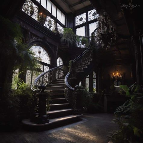 Gothic Mansion Exterior, Goth Mansion, Dark Academia House, Dark Cottagecore House, Academia House, Gothic Manor, Dark Academia Home, Gothic Cottage, Goth Houses