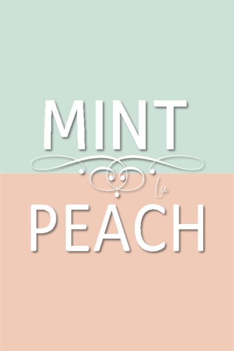 Mint Color Palettes, Colour Shade Card, Mint Palette, Victorian Lettering, Peach Color Palettes, Mint Tone, Fashion Terminology, Wall Color Combination, Matching Colours