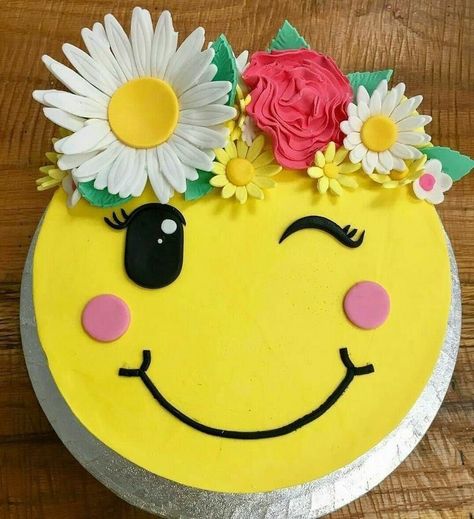 Buttercream, smaller emoji it's time to adult Smiley Face Cake, Emoji Birthday Cake, Emoji Cake, Face Cake, Emoji Birthday Party, Buckwheat Cake, Emoji Birthday, Emoji Party, Zucchini Cake