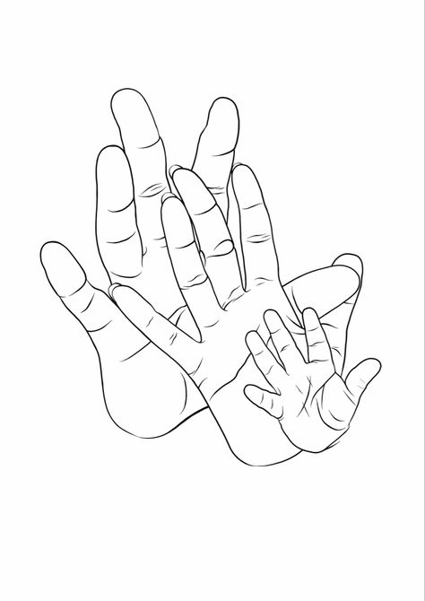 Made by Fiodora Andrade from Saturnine Way. Illustration. Minimal aesthetics. Nursery room. Black and white. Line drawing. Simple. Minimalist. Love. Family. Hands. Baby. Kid. Son. Daughter. Mother. Father. Parents. Parenting. Together. Forever. Parenting Together, Way Illustration, Line Drawing Simple, Room Black And White, Family Hands, Drawing Family, Illustration Minimal, Drawing Simple, Room Black