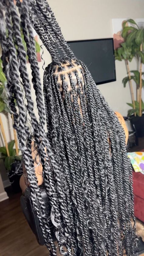 Twisted Hair, Cute Braided Hairstyles, Box Braids Hairstyles For Black Women, Braided Cornrow Hairstyles, Cute Box Braids Hairstyles, Braided Hairstyles For Teens, Quick Braided Hairstyles, Protective Hairstyles Braids, Hair Twist Styles