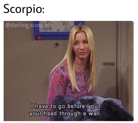 <3 on Instagram: “#scorpio♏ #scorpio #scorpiomemes #scorpios #scorpiohoroscope” Friends Phoebe, Friend Love Quotes, Friends Moments, Phoebe Buffay, Friend Memes, Movie Lines, Girl Meets World, Tv Show Quotes, Tv Quotes