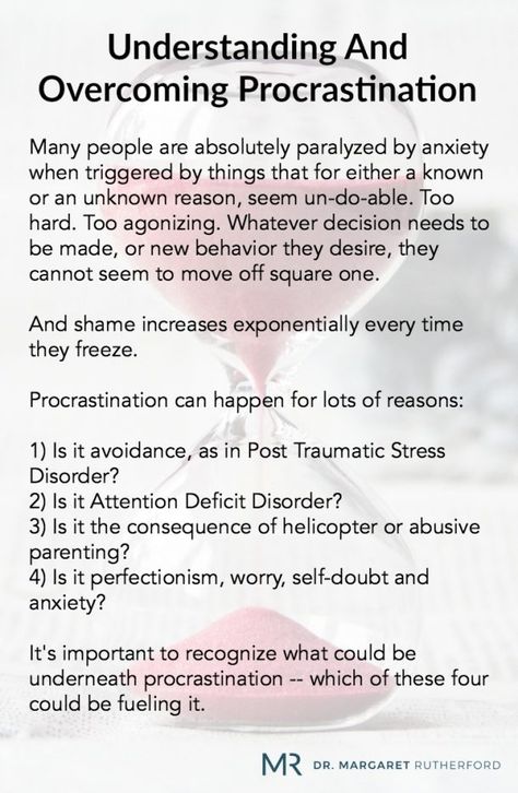 Procrastination Motivation, Procrastination Quotes, Overcoming Procrastination, Man Up Quotes, Clinical Psychologist, How To Stop Procrastinating, Healthy Eating Habits, Mental And Emotional Health, Self Care Activities