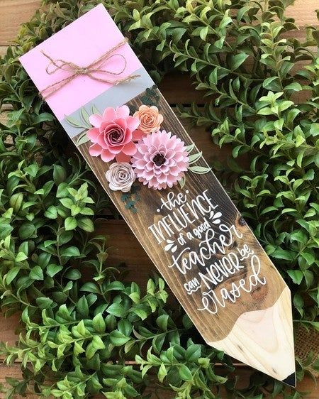 Pencil Gift Ideas, Appreciation Gifts Diy, Teacher Appreciation Gifts Diy, Teacher Craft, Pencil Gift, Teachers Diy, Diy Teacher Gifts, Craft Time, Start Today