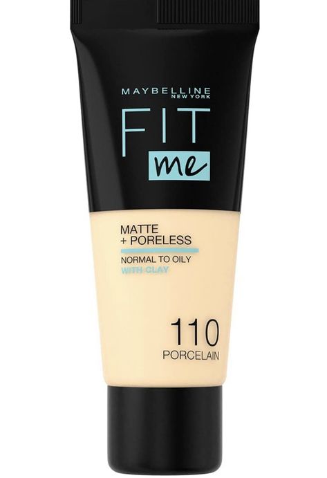 #foundation #maybellinefoundation #maybelline #fitme #oilyskin #combinationskin #makeup Poreless Makeup, Mat Makeup, Matte Poreless Foundation, Maybelline Fit Me Foundation, Fit Me Matte And Poreless, New York Fits, Makeup 101, Glitter Lip Gloss, How To Apply Foundation