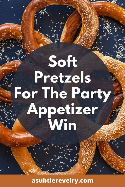 Soft pretzels are a great snack and A Subtle Revelry looks at soft pretzels for the party appetizer win. A soft pretzel can be served in a multitude of ways and is a fan favorite amongst most. Get ideas on where to get the pretzel dough premade that doesn’t involve a frozen option. See how to make any shape of soft pretzels that can suit any type of event. Find ideas on how to add toppings to your soft pretzel appetizers that your guests will love. See all the soft pretzel inspiration here. Pretzel Appetizers, Frozen Pretzels, Easy Delicious Cakes, Pretzel Dough, Best Appetizer, Best Party Appetizers, Low Calorie Cocktails, Soft Pretzel, My Favorite Recipes