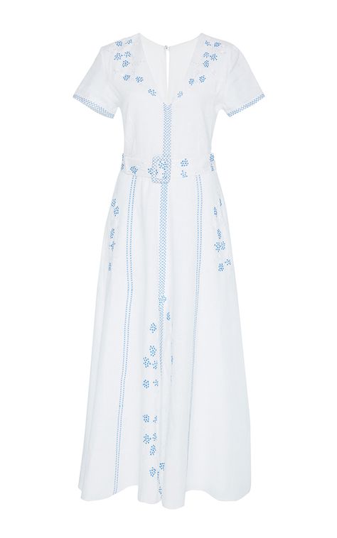 Solstice Dress, Gul Hurgel, A Line Midi Dress, Dress Spring, Dress Inspiration, Summer Solstice, Spring Dresses, Blue Shorts, Moda Operandi