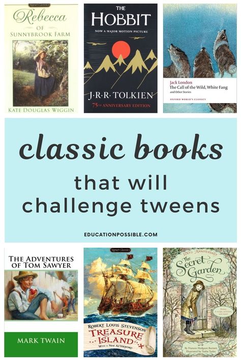 Classic Books For Kids, 5th Grade Reading List, Middle School Books To Read, 6th Grade Reading List, 7th Grade Reading List, Classic Books For Teens, 8th Grade Reading List, Books For Middle Schoolers, Middle School Reading List