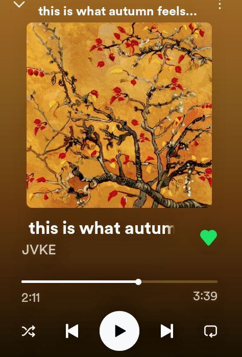 This Is What Autumn Feels Like, Jvke Spotify Wallpaper, This Is What Autumn Feels Like Jvke, Jvke Album Cover Photos, Leadership Poster, Autumn Songs, Autumn Song, Musica Spotify, Fall Songs