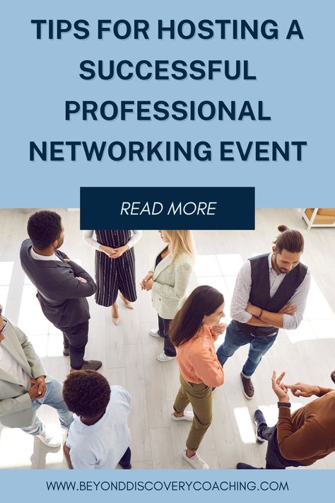 Networking events are the lifeblood of professional growth and opportunity. This is where professionals exchange connections and ideas, and careers can take unexpected, exciting turns. Hosting a successful professional networking event can be a rewarding challenge. It’s not just about getting people in a room—it’s about creating an environment where meaningful interactions can thrive. In this blog post, we share some tips to make your next networking event a hit! Hosting A Networking Event, Network Event, Mental Health At Work, Effective Communication Skills, Professional Branding, Professional Networking, Career Coaching, Career Exploration, Guest Speakers