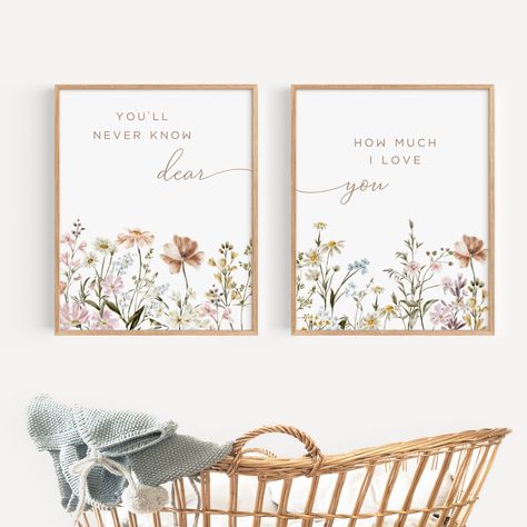 Faster shipping. Better service Wildflower Nursery, Christian Nursery Decor, Boho Baby Room, Christian Nursery, Nursery Wall Art Girl, Girl Nursery Decor, Girl Nursery Wall, Baby Room Wall, Flower Nursery