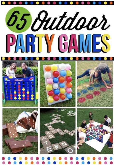 18 Memorable Party Games Everyone Will Absolutely Love- outdoor and backyard games #partygames Rockstar Crafts, Outdoor Party Games For Kids, Graduation Party Activities, Sleepover Fun, Kindergarten Graduation Party, Graduation Games, Diva Party, Party Games For Kids, Outdoor Party Games