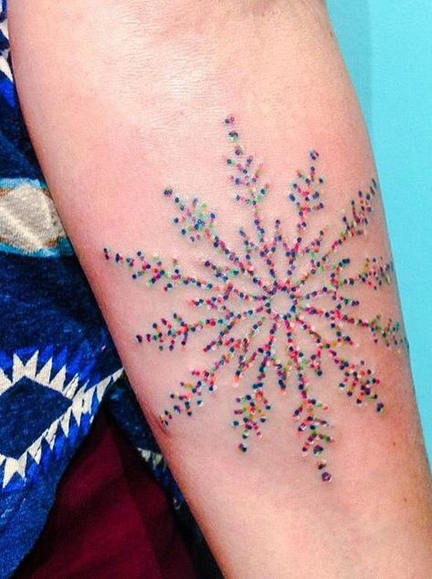 Small Snowflake Tattoo, Christmas Tattoo Ideas, Snowflake Tattoos, Snowflake Tattoo, Snow Tattoo, Traditional Japanese Tattoo, Traditional Japanese Tattoo Designs, Boys With Tattoos, Snow Flake Tattoo