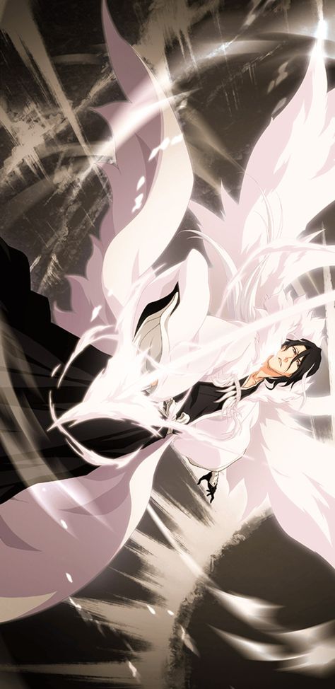 Byakuya Kuchiki Bankai, Byakuya Kuchiki Wallpapers, Byakuya Wallpaper, Text Mode, Bleach Bankai, Anime Text, Kuchiki Byakuya, Byakuya Kuchiki, Anime Bleach